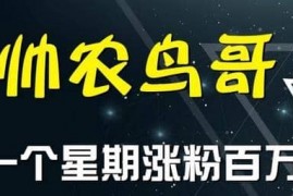 Blibli涨粉狂魔帅农鸟哥怎么火了,B站帅农鸟哥怎么关注 