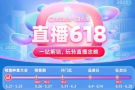 淘宝618年中大促活动是什么时候开始（618时间+规则） 